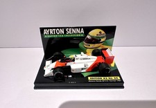 Usado, Minichamps Mclaren Honda MP4/3 Ayrton Senna carro de teste 1987 escala 1/43 Fórmula 1 comprar usado  Enviando para Brazil