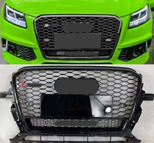 Usado, para Audi Q5 SQ5 RSQ5 2013 - 15 Grelha frontal preta de malha de favo de mel quattro comprar usado  Enviando para Brazil