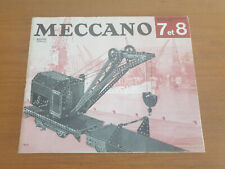 Meccano manuel instructions d'occasion  Montauban