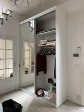 Penderie portes miroir d'occasion  Paris XIV