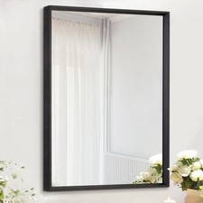 Black framed mirror for sale  SALFORD