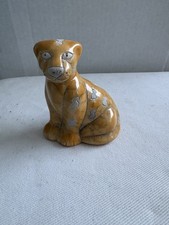 Raku pottery lion for sale  SHANKLIN