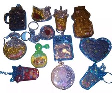 Resin keyrings 12 for sale  HALIFAX