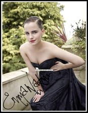 Emma watson autographed for sale  WHITLEY BAY
