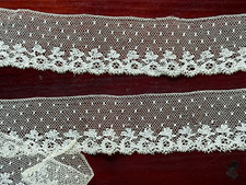 Dentelle ancienne bordure d'occasion  Morestel