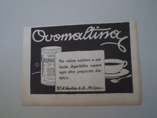 Advertising pubblicità 1951 usato  Salerno