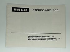 Uher stereo mix d'occasion  Expédié en Belgium