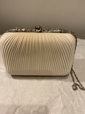 Lovely ivory pleated for sale  KING'S LYNN