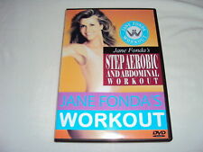 JANE FONDA DVD - Step Aerobic & Abdominal Workout DVD. Classic 90's Workout comprar usado  Enviando para Brazil