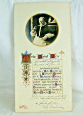 Manuscrito escrito à mão 1928 católico romano Papa Pio XI assinado Carolus comprar usado  Enviando para Brazil