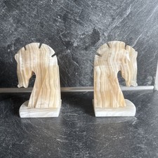 Vintageb uchstützen marmor gebraucht kaufen  Bremen