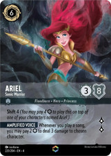Lorcana ariel guerrière usato  Spedire a Italy