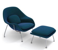 Womb chair ottoman for sale  Eastsound