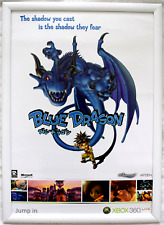 Pôster promocional Blue Dragon RARO XBOX 360 42cm x 59cm, usado comprar usado  Enviando para Brazil