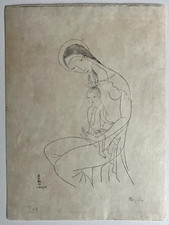 Tsugouharu foujita gravure d'occasion  Paris IX