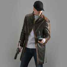 Jaqueta Watch Dogs The Vigilante Aiden Pearce marrom para homens – Fantasia de jogo de cosplay comprar usado  Enviando para Brazil