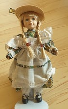 Blonde porzellanpuppe kleid gebraucht kaufen  Grönenbach