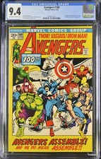 Avengers 100 cgc d'occasion  Expédié en Belgium