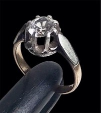 Superbe bague solitaire d'occasion  Nantes-