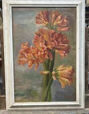 Quadro olio fiori usato  Campi Bisenzio