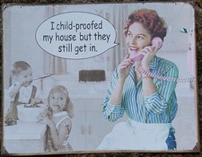 Funny humorous metal for sale  BRIDLINGTON