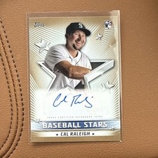 2022 Topps Baseball Stars Rookie Auto Gold /50 Cal Raleigh comprar usado  Enviando para Brazil