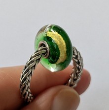 Trollbeads heart chakra for sale  PENRITH