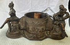 Figuras antigas de bronze art déco com instrumentos comprar usado  Enviando para Brazil