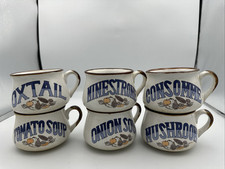 Soup mugs 1970s for sale  MERTHYR TYDFIL