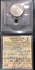 Moneta lire 1958 usato  Torino