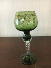 Verre couleur vert d'occasion  Baccarat