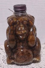 Rara garrafa de macaco esculpida em vidro Shonfeld’s decoração de cozinha arte alimentar  comprar usado  Enviando para Brazil