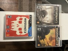 Resistance Trilogy 1,2 e 3 PS3 completo na caixa etiquetas pretas com manuais comprar usado  Enviando para Brazil