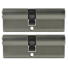2x Cilindro a Profilo 95mm 45/50 10x Chiave Porta Zylinder Serratura con Uguali comprar usado  Enviando para Brazil