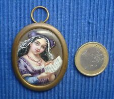 Miniature peinture emaillée d'occasion  France