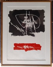 Achille perilli litografia usato  Vimodrone