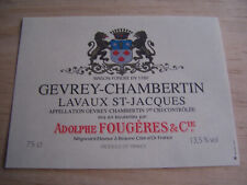 Etiquette vin gevrey d'occasion  Quimperlé