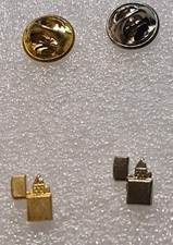 Pin zippo doré d'occasion  Saint-Varent