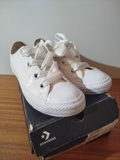 Converse uk8 white for sale  IRVINE