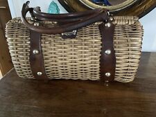 Tasche korbtasche damentasche gebraucht kaufen  Wiesbaden