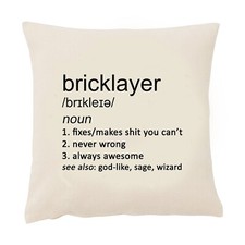 Bricklayer cushion cover for sale  ENFIELD