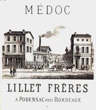 Petite étiquette ancienne d'occasion  Bordeaux-