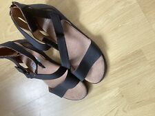 Sandalen schwarz ungetragen gebraucht kaufen  Selent