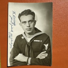 FOTO VINTAGE REAL Bonito Marinheiro Marinha Bigode Foto Para Amigo Interesse Gay, usado comprar usado  Enviando para Brazil