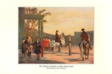 Reitplatz kunstdruck 1932 gebraucht kaufen  Waldburg