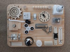 Montessori wooden busy for sale  GLOUCESTER