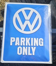 Blechschild parking nly gebraucht kaufen  Remseck am Neckar