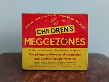 tin vintage meggezones for sale  CLEVEDON