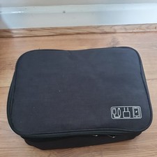 Bolsa organizadora de cables de viaje bolsa portátil accesorios electrónicos estuche de transporte  segunda mano  Embacar hacia Mexico