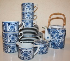 Japanisches teeservice blau gebraucht kaufen  Bitburg-Umland